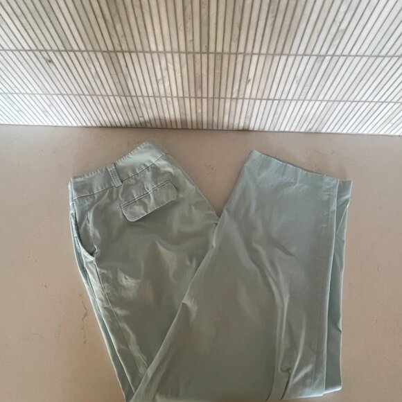 Pendleton Light Blue, Straight Leg Pants with Back Flap Pockets, Size 14 - Picture 9 of 10